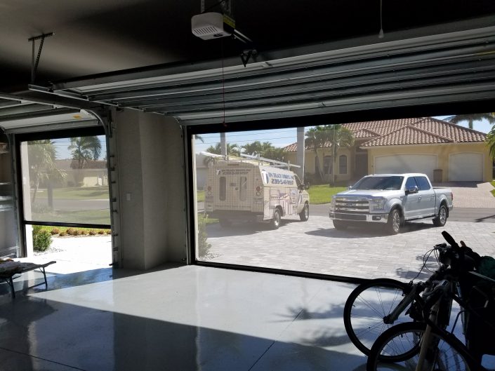 motorized garage door screens winter park fl